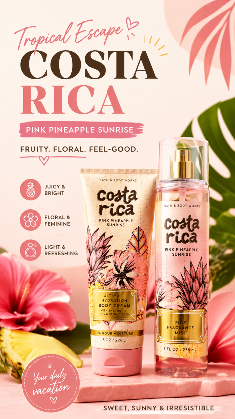 Pink Pineapple Sunrise Body Care Essentials for a Fresh Tropical Glow