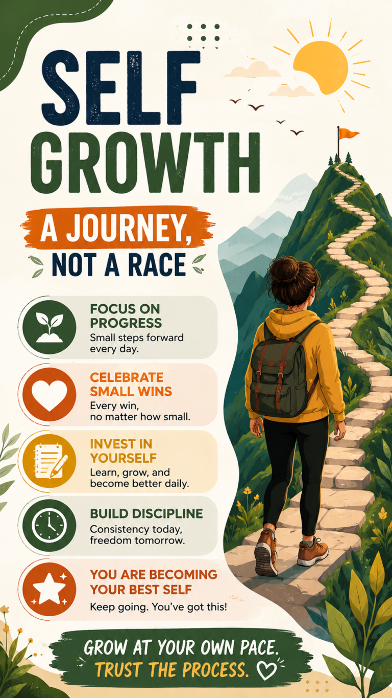 Self Growth Journey 5 Powerful Habits to Become Your Best Self Daily
