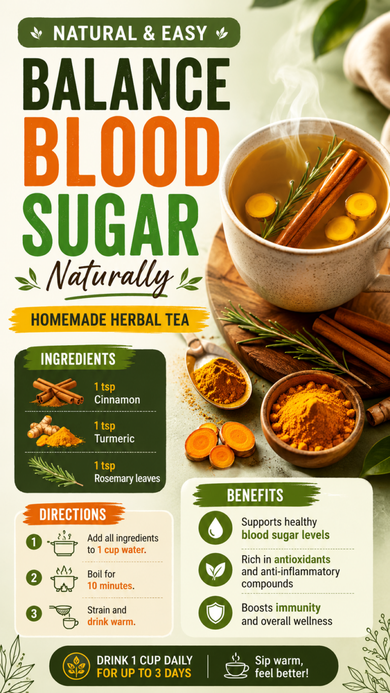 Cinnamon Turmeric Tea Recipe for Natural Blood Sugar Balance and Wellness
