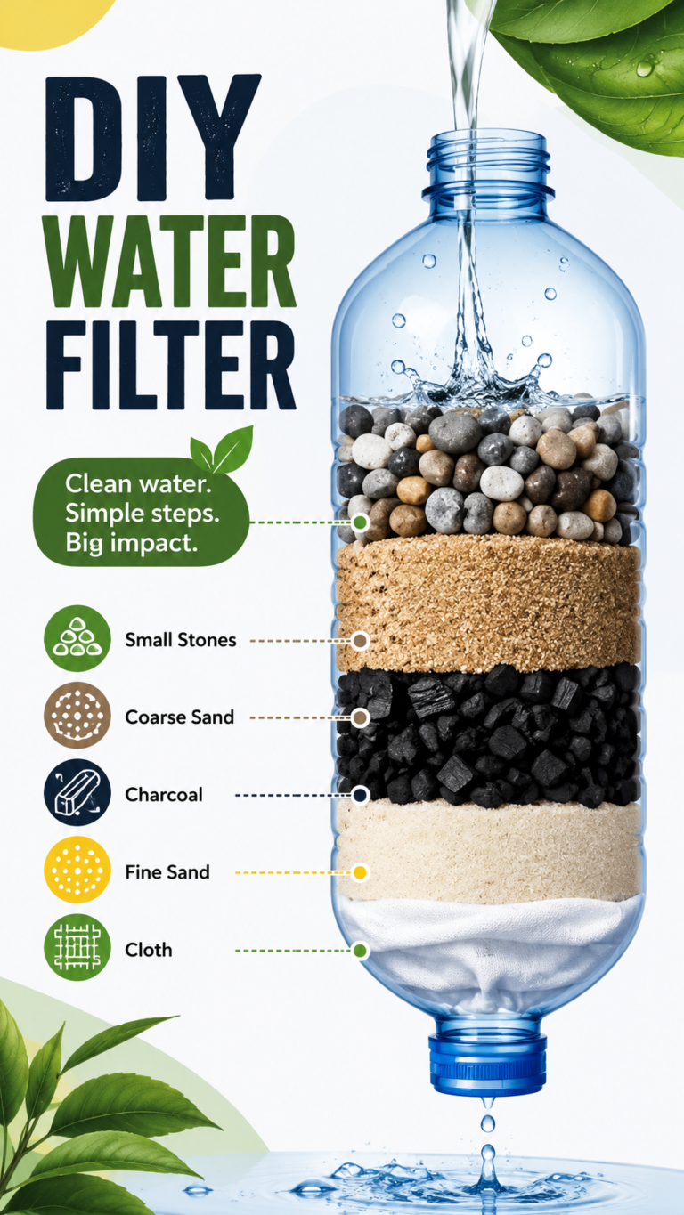 DIY Water Filter Guide Easy Homemade Water Filtration for Emergency Preparedness