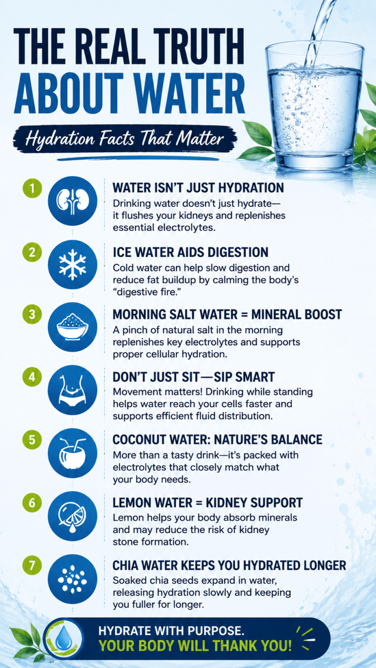 7 Hydration Facts That Matter Smart Water Tips for Better Health and Wellness