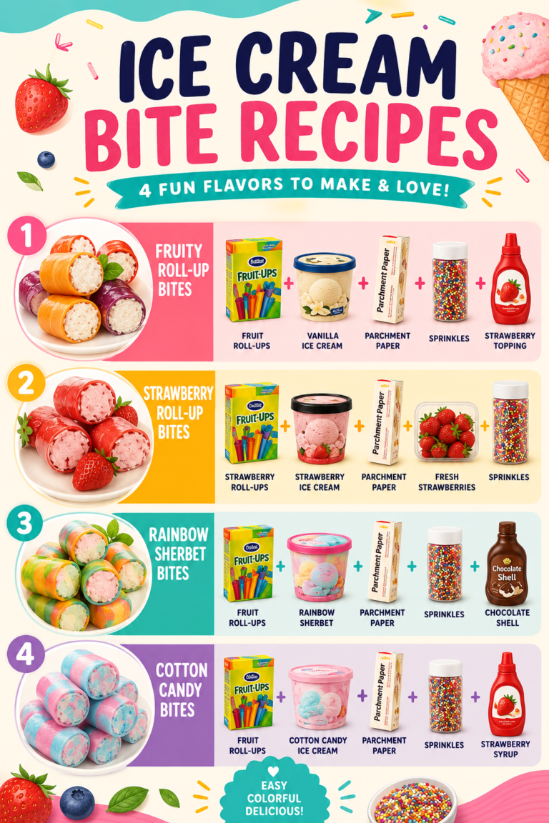 4 Easy Ice Cream Bite Recipes Everyone Will Want to Make This Summer