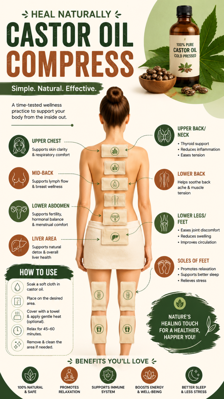 How to Use Castor Oil Compresses for Natural Wellness and Pain Relief Benefits