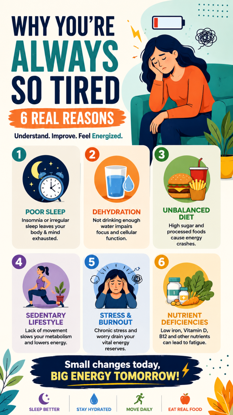 Why You Have No Energy 6 Hidden Causes of Fatigue You Need to Fix Today