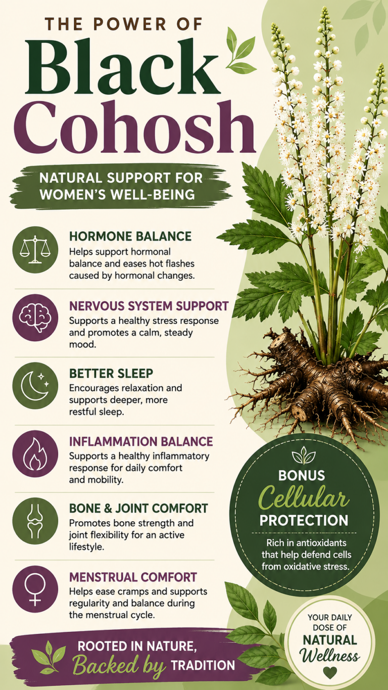7 Powerful Black Cohosh Benefits for Hormone Balance, Sleep  Womens Wellness