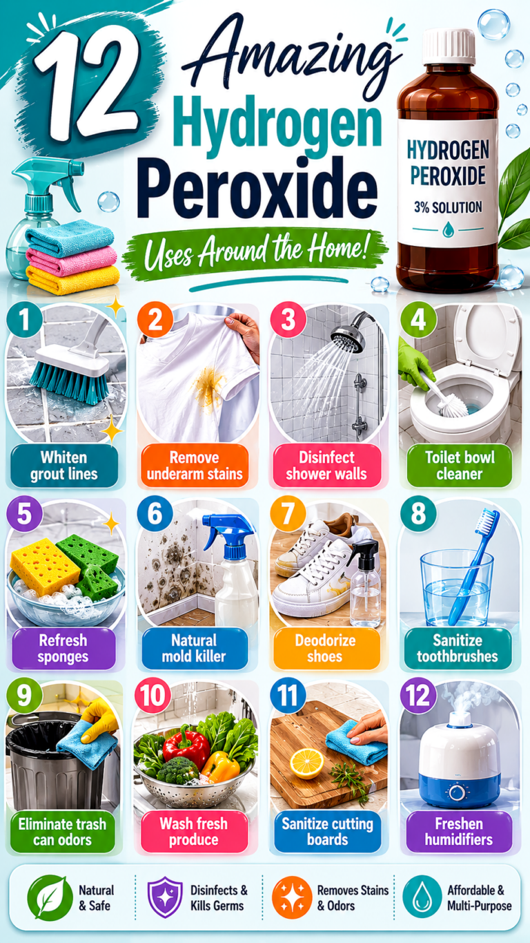12 Genius Hydrogen Peroxide Cleaning Hacks for a Cleaner, Fresher Home