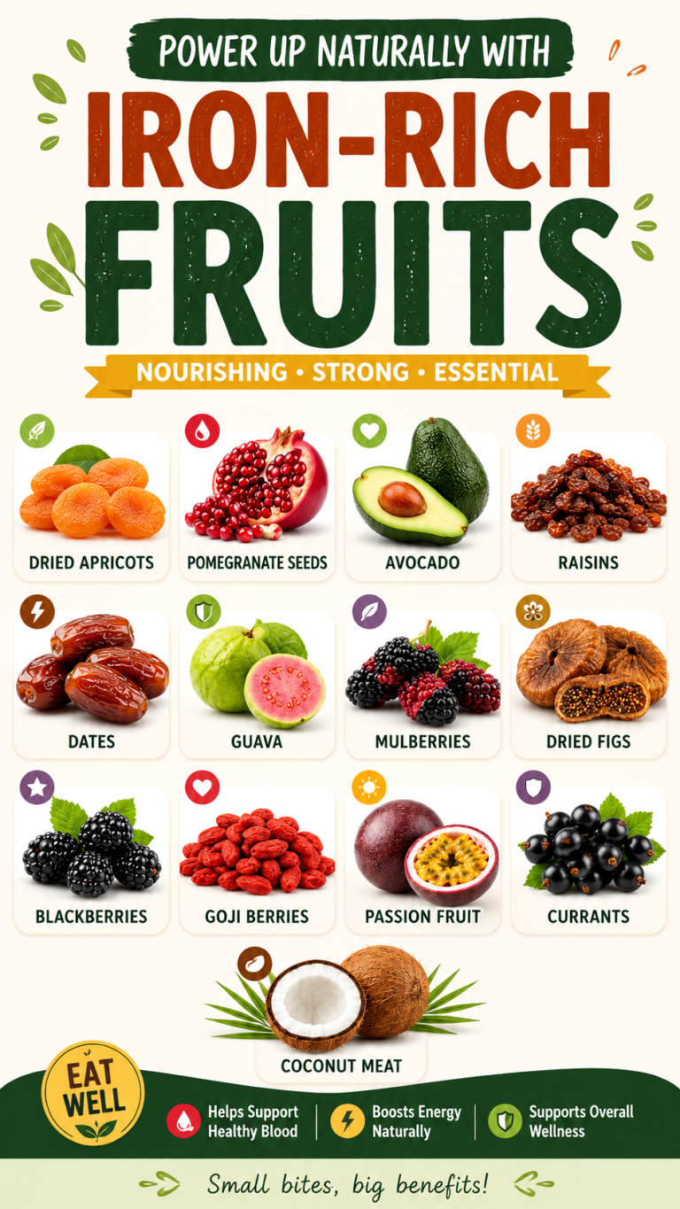 11 Iron-Rich Fruits to Boost Energy Naturally and Support Healthy Iron Levels