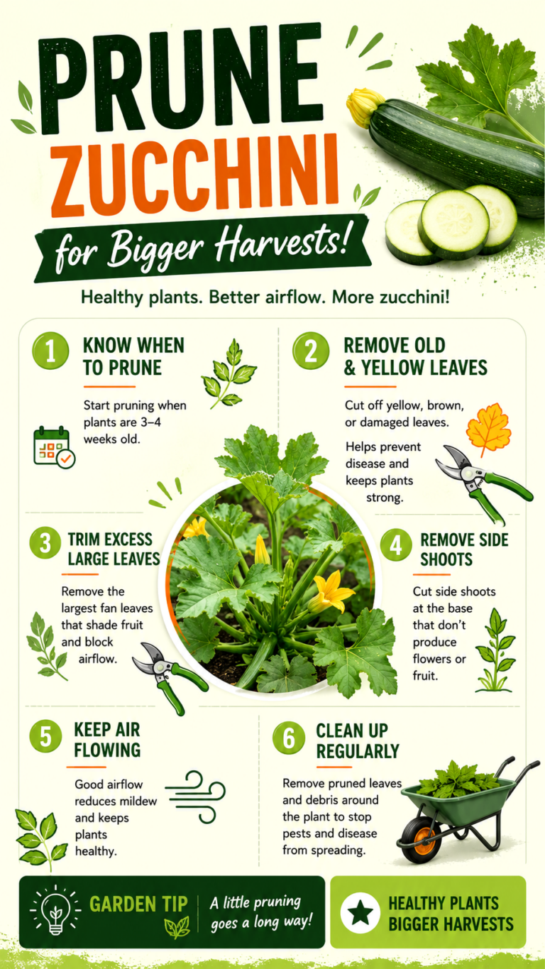 How to Prune Zucchini Plants for Bigger Harvests and Healthier Growth