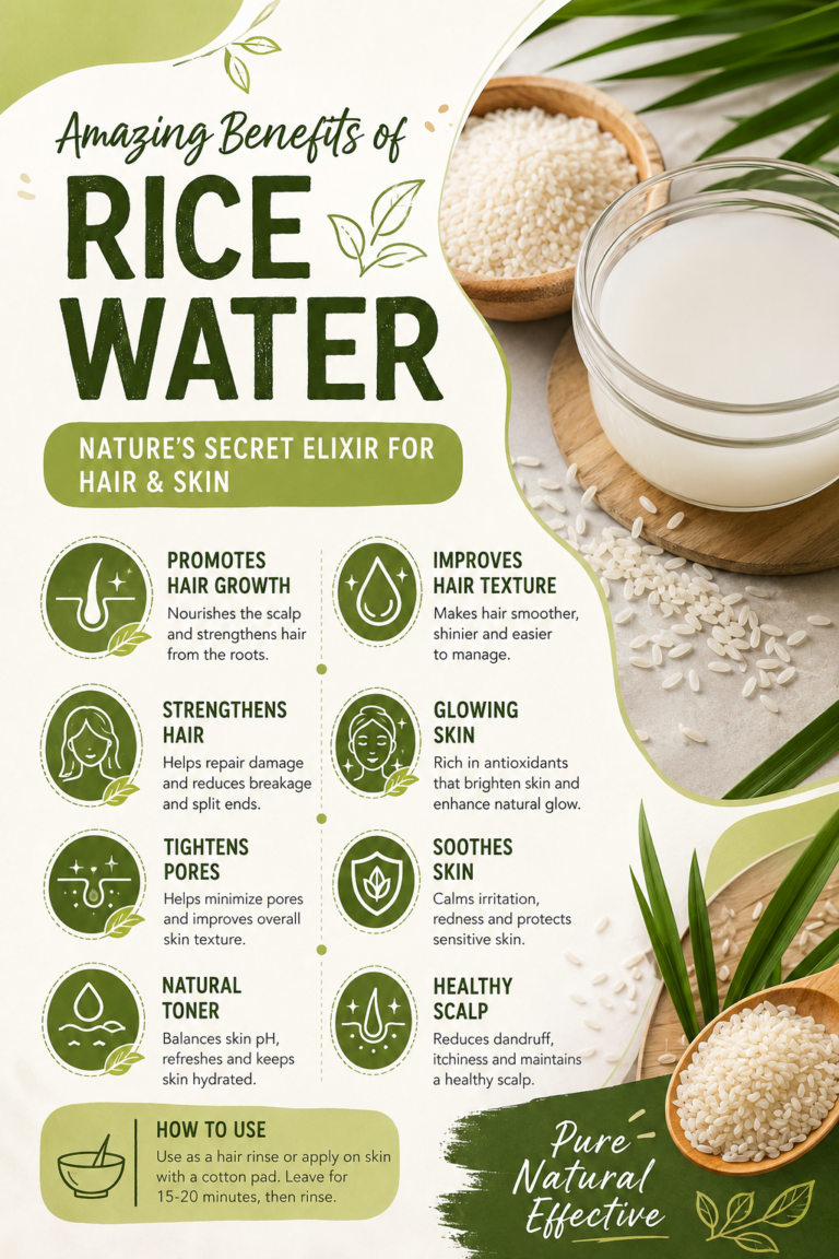 Rice Water Benefits for Hair  Skin 8 Natural Beauty Secrets for Healthy, Glowing Results