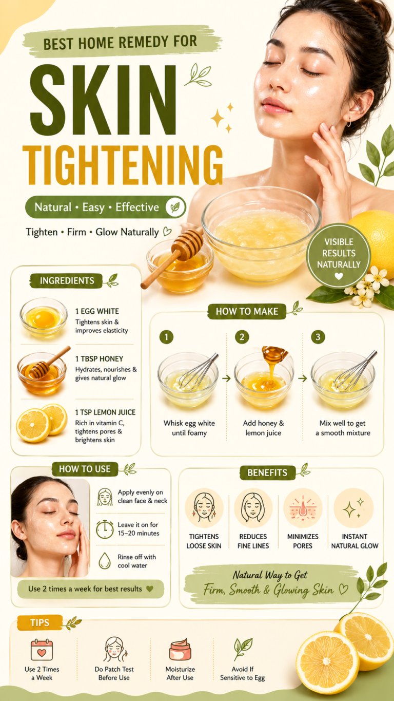 DIY Skin Tightening Gel for Firm Glowing Skin  Natural Anti Aging Skincare Recipe