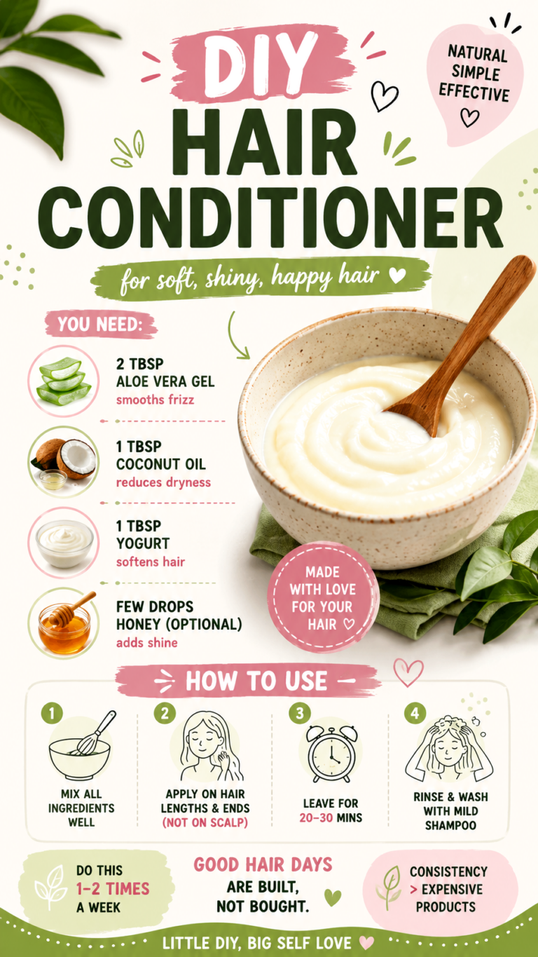 DIY Hair Conditioner for Soft Shiny Hair  Natural Aloe Vera  Coconut Oil Recipe