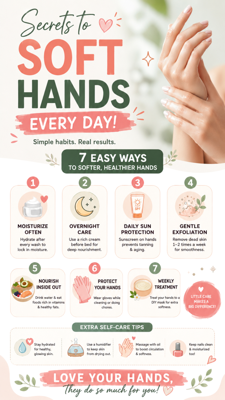 Soft Hands Guide 7 Proven Hand Care Tips for Soft, Smooth  Glowing Skin
