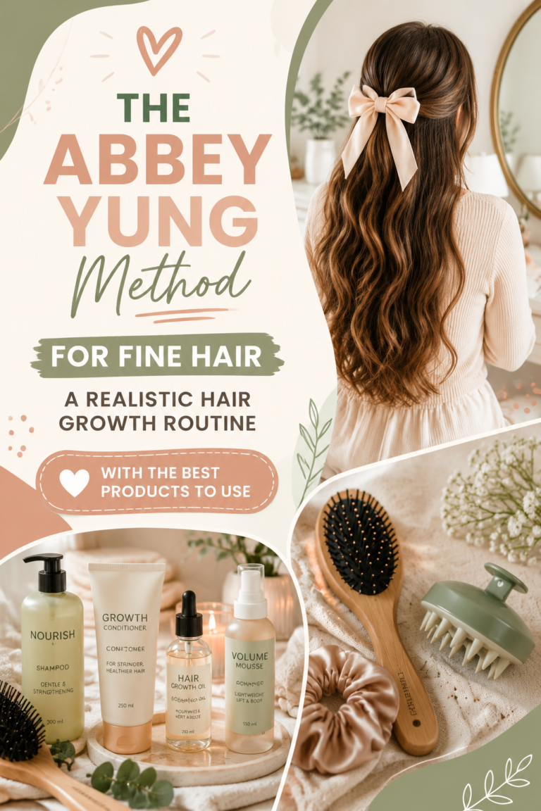 Fine Hair Growth Routine The Abbey Yung Method for Thicker, Healthier Hair