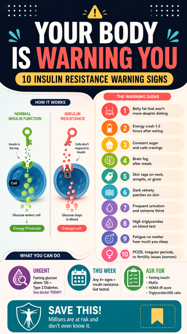 10 Hidden Insulin Resistance Warning Signs Most People Ignore Before Prediabetes Begins