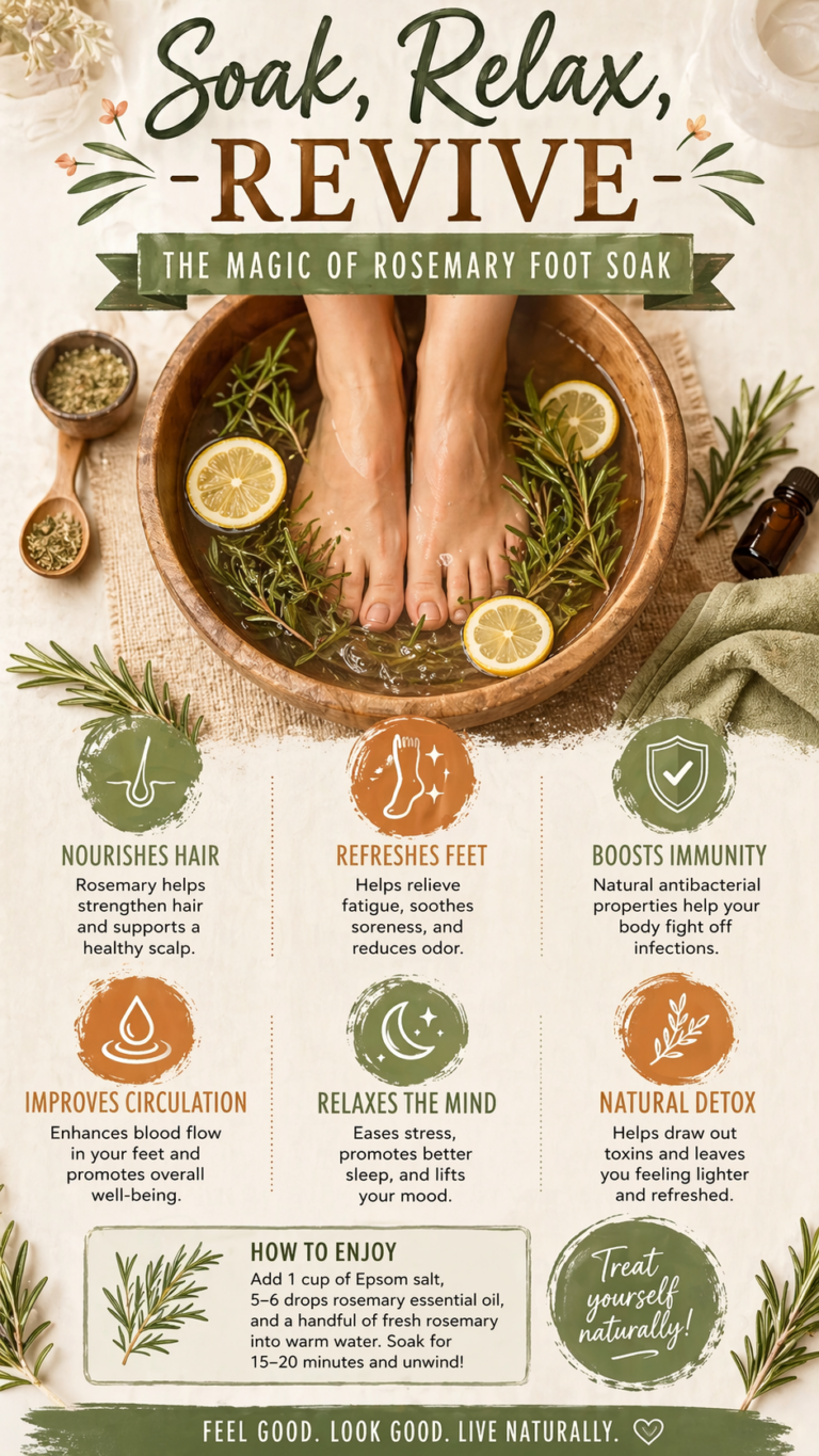 What Happens If You Soak Your Feet In Rosemary Water