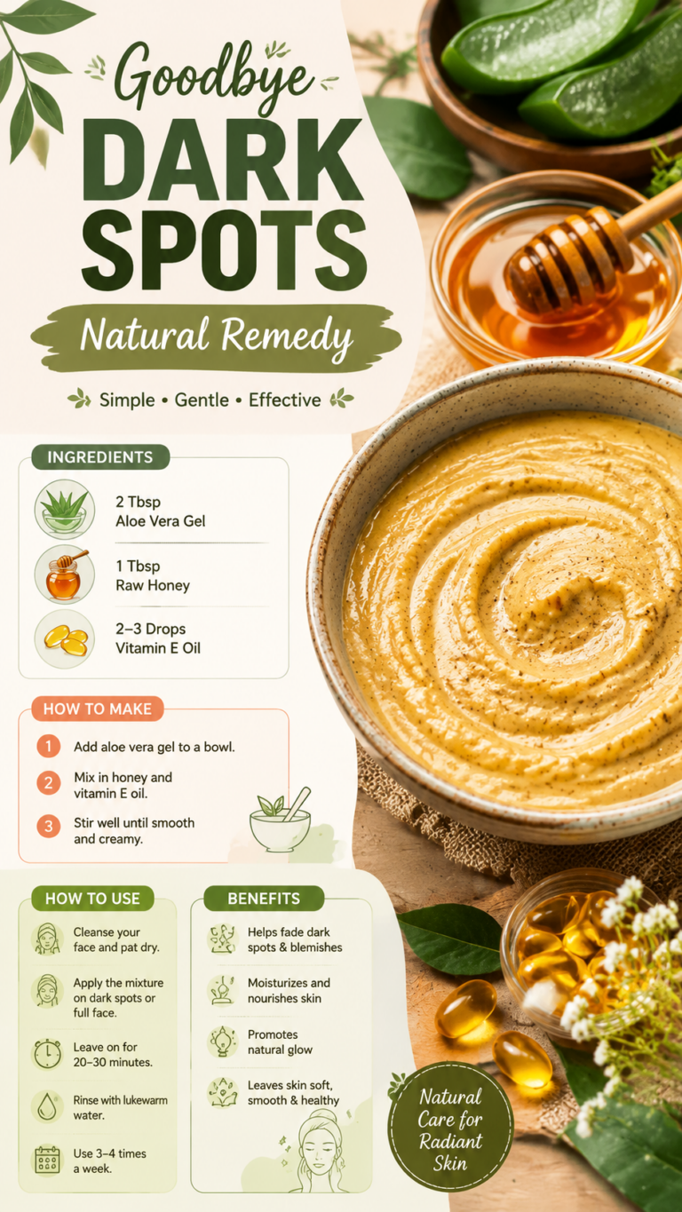 Dark Spot Removal Remedy  Natural DIY Face Mask for Glowing Skin