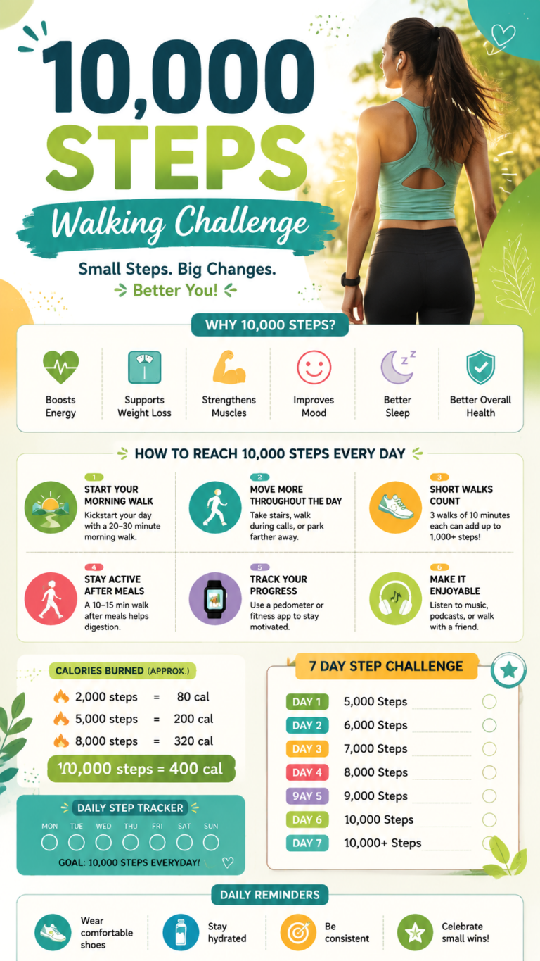 Beginner 10,000 Step Walking Plan for Weight Loss  Better Health