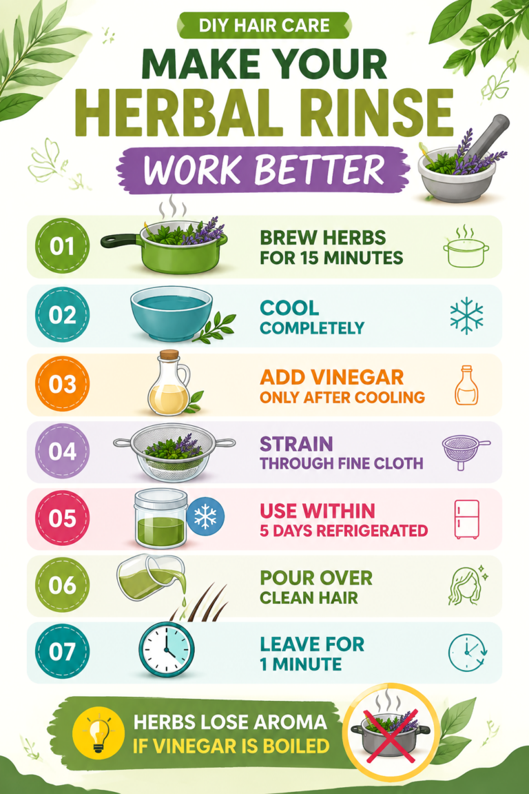 Herbal Hair Rinse Mistakes Why It Isnt Working  Easy DIY Fixes