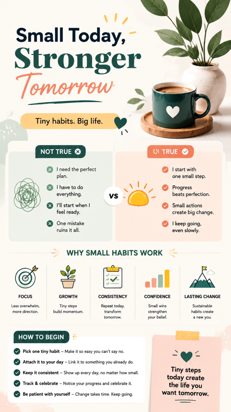 Tiny Habits That Change Your Life  Small Daily Actions for Lasting Success