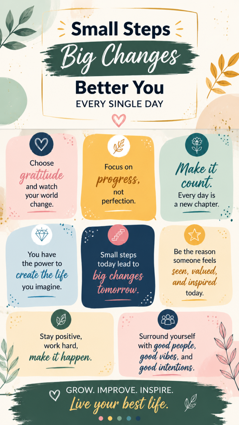 Daily Positive Mindset Quotes to Inspire Growth, Gratitude  Happiness