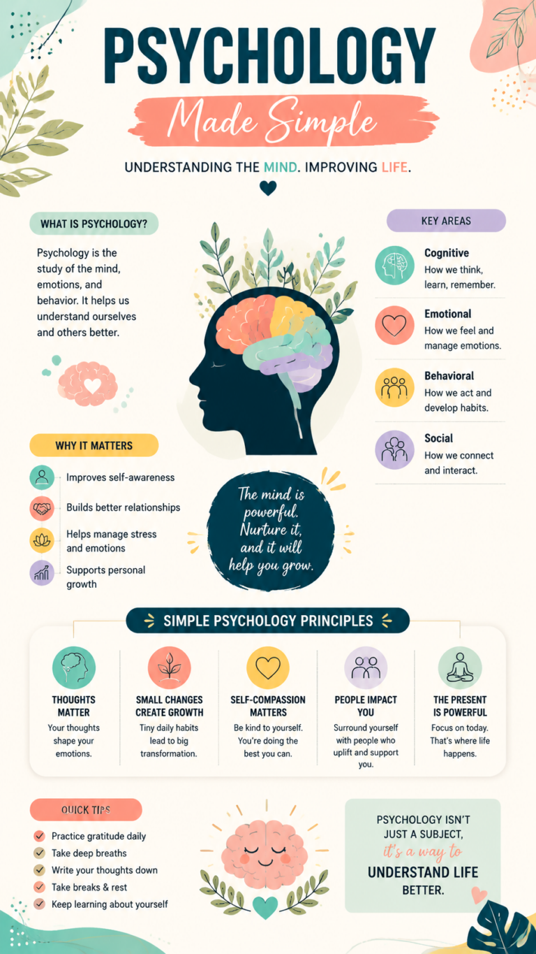 Psychology Made Simple Understand Your Mind  Transform Your Life