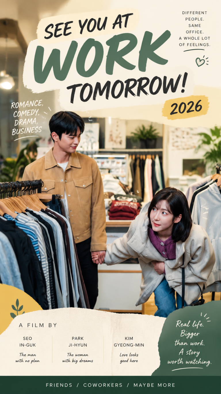 See You at Work Tomorrow 2026 Korean Romance Drama Review  Details