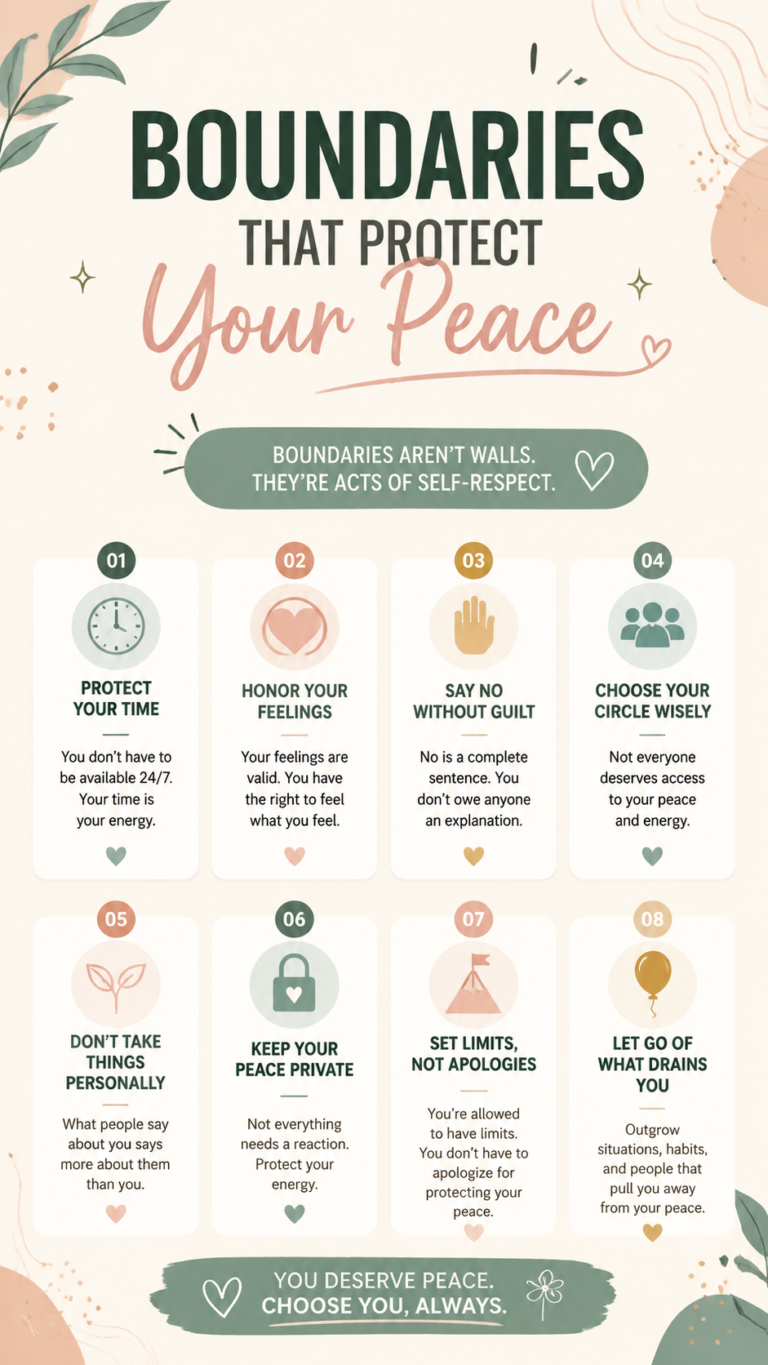 8 Peace Boundaries That Protect Your Energy  Stop Explaining Yourself