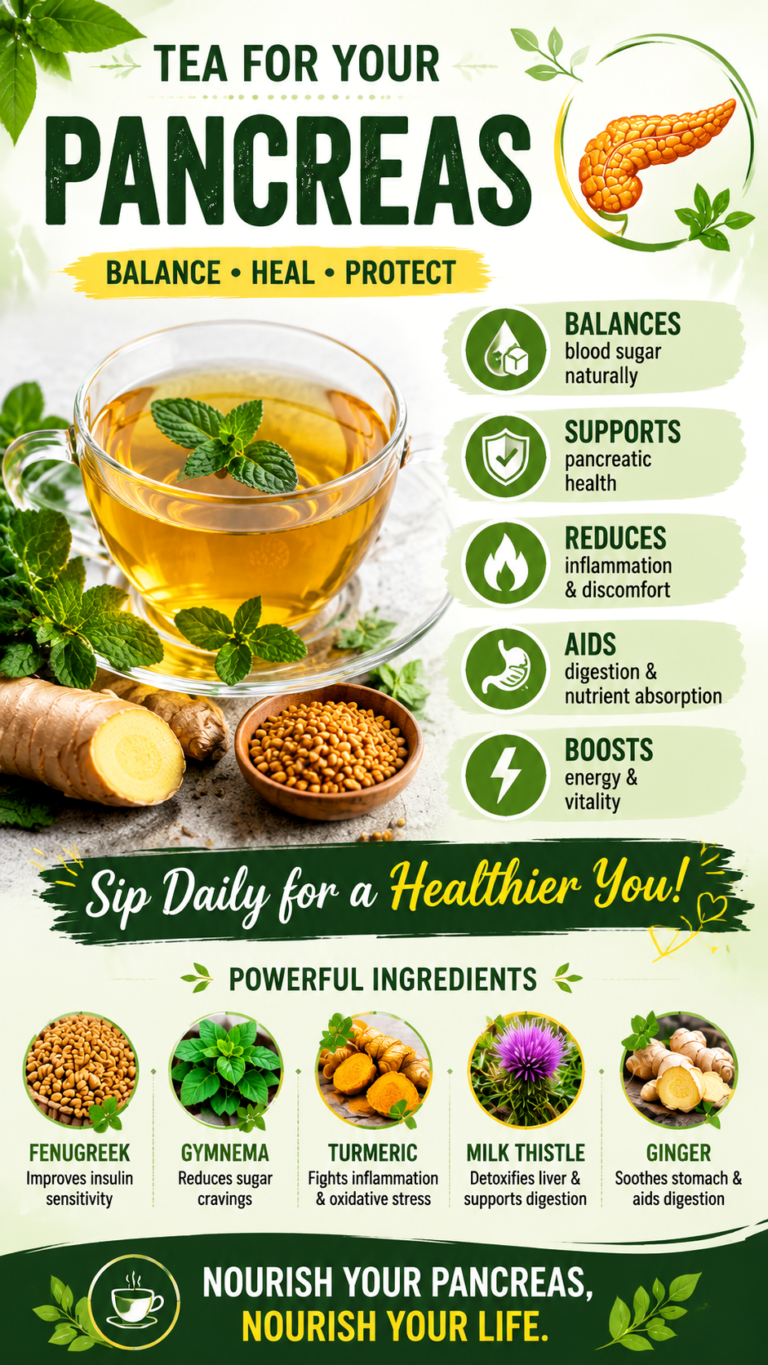 Pancreas Support Tea Herbal Blend for Blood Sugar  Digestive Health