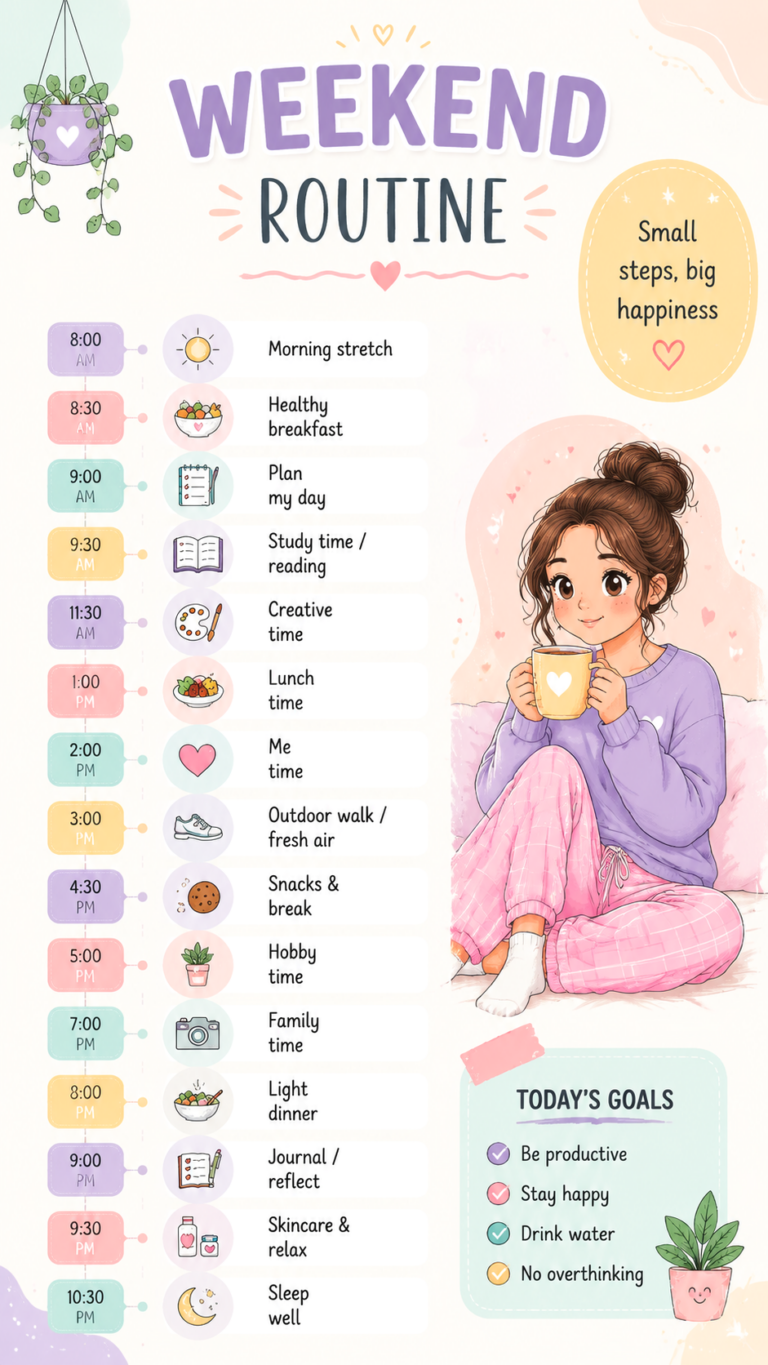 That Girl Weekend Routine  Self Care, Productivity  Cozy Lifestyle Ideas