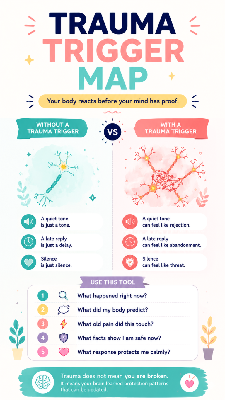 Trauma Trigger Map Understand Why Your Body Reacts Before Your Mind
