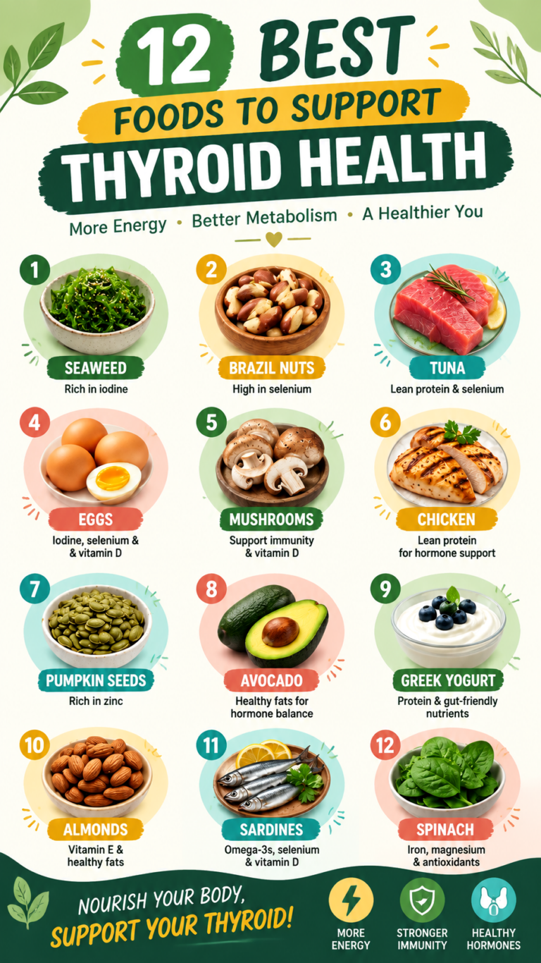 12 Best Foods for Thyroid Health Hypothyroidism Diet  Hormone Support