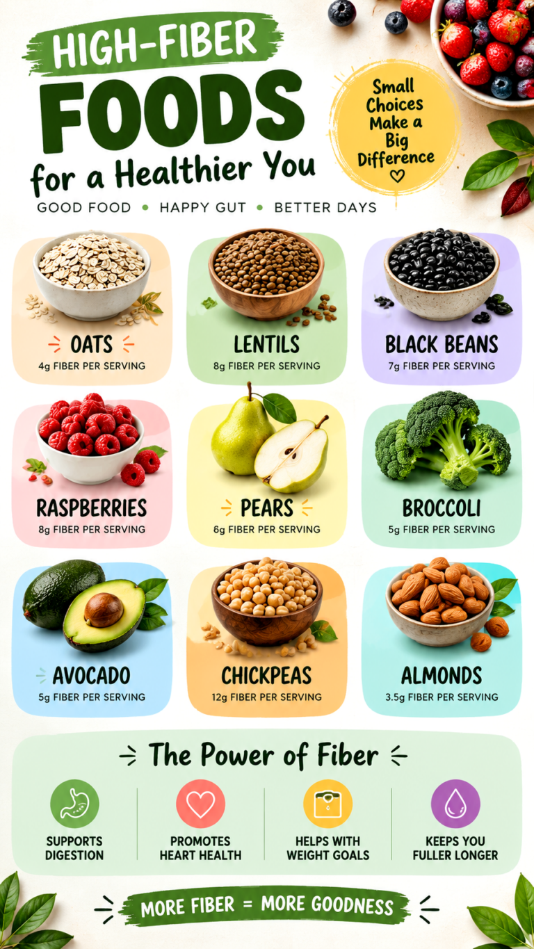 20 High-Fiber Foods to Add to Your Diet for Better Health