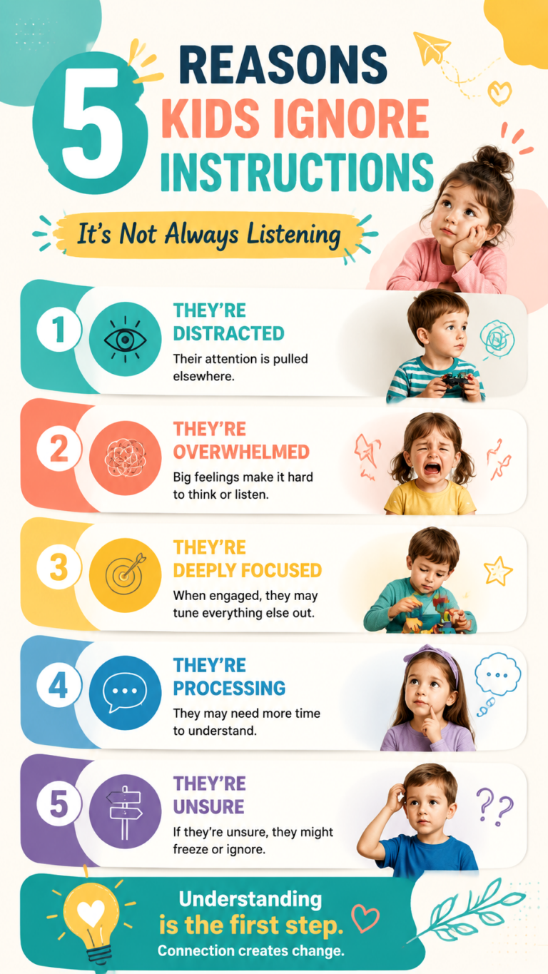 5 Reasons Kids Ignore Instructions And How Parents Can Help