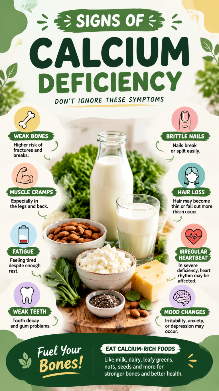 Calcium Deficiency 10 Warning Signs You Should Know for Better Health