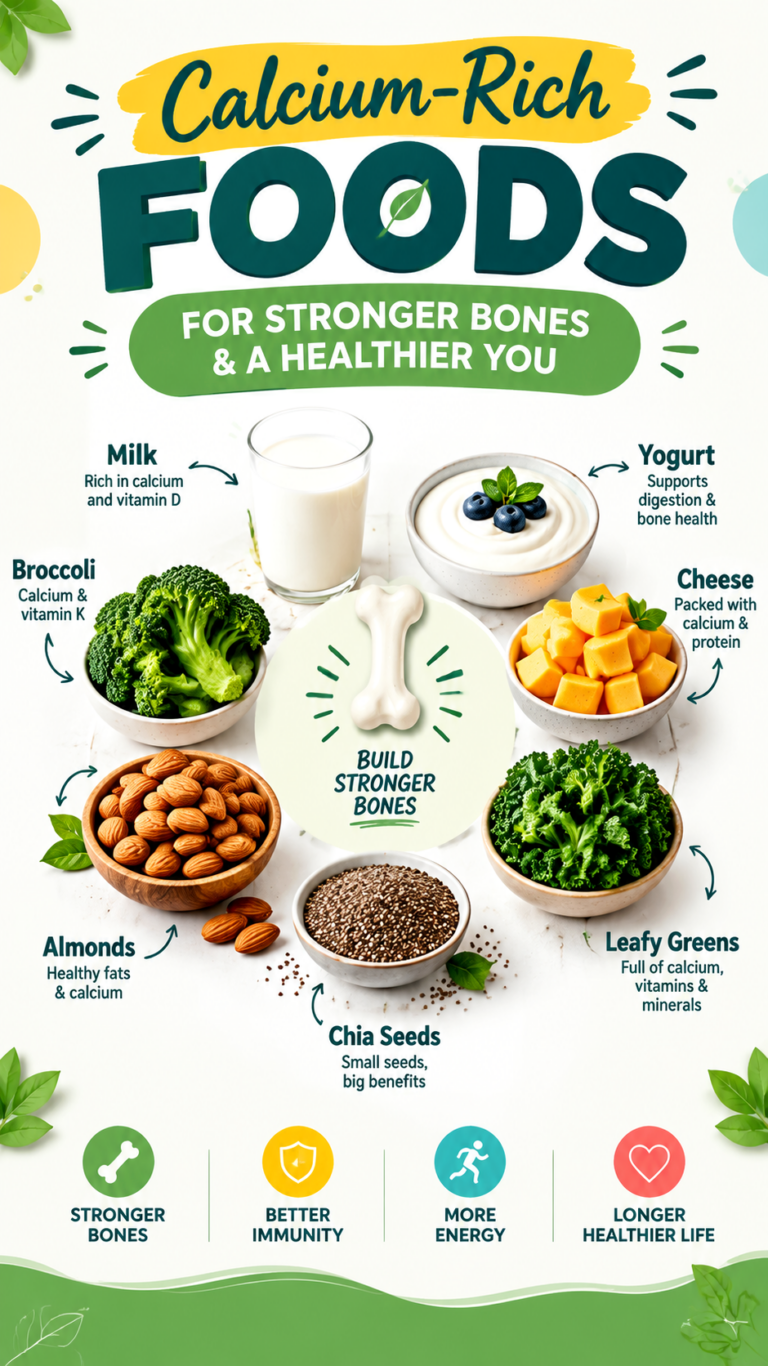 15 Calcium Rich Foods for Strong Bones  High Calcium Diet Tips