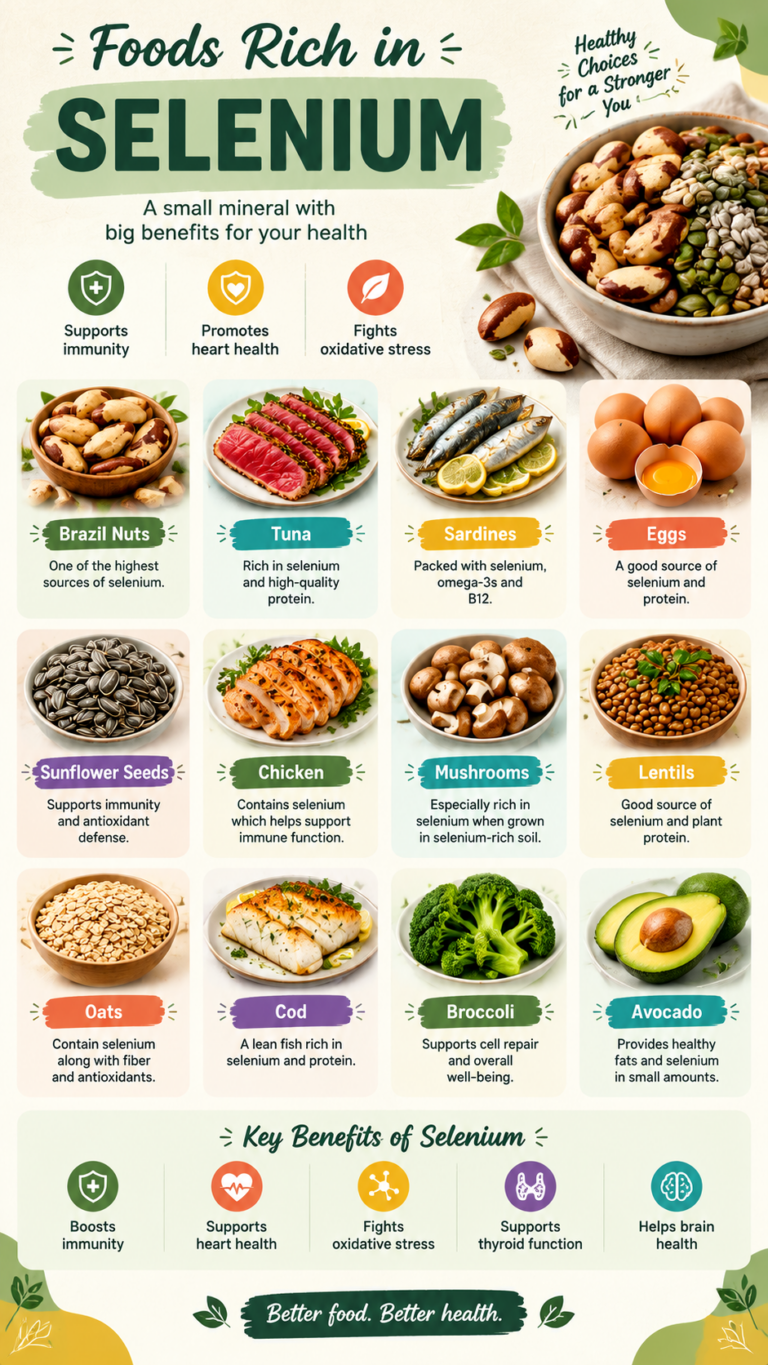 Selenium Rich Foods 10 Best Sources for Immunity, Thyroid  Health
