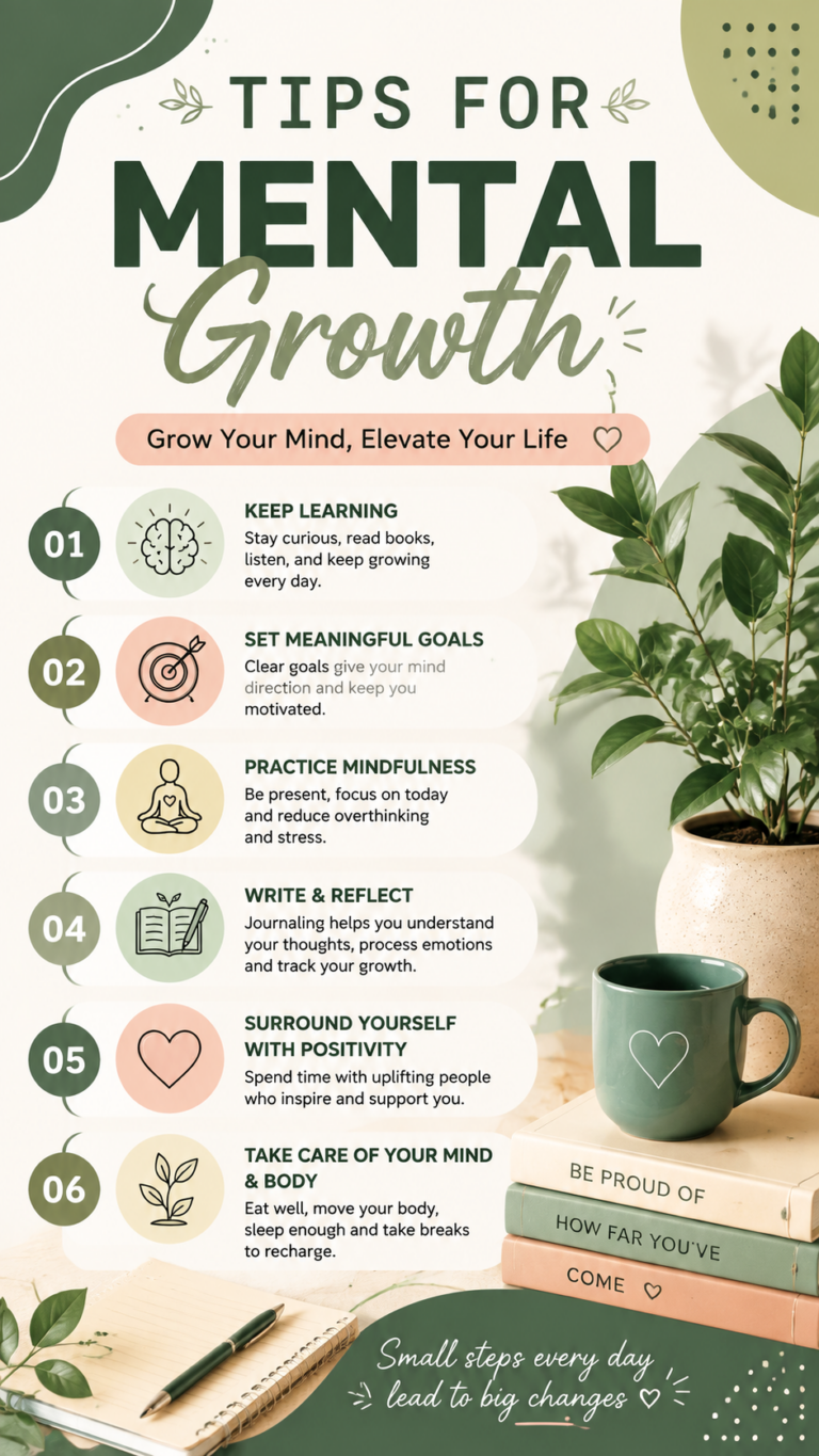 Mindset Growth Tips  Transform Your Thoughts and Create a Better Future