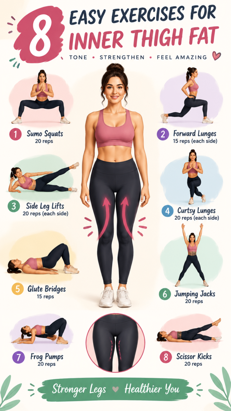 8 Inner Thigh Exercises for Toned Legs at Home
