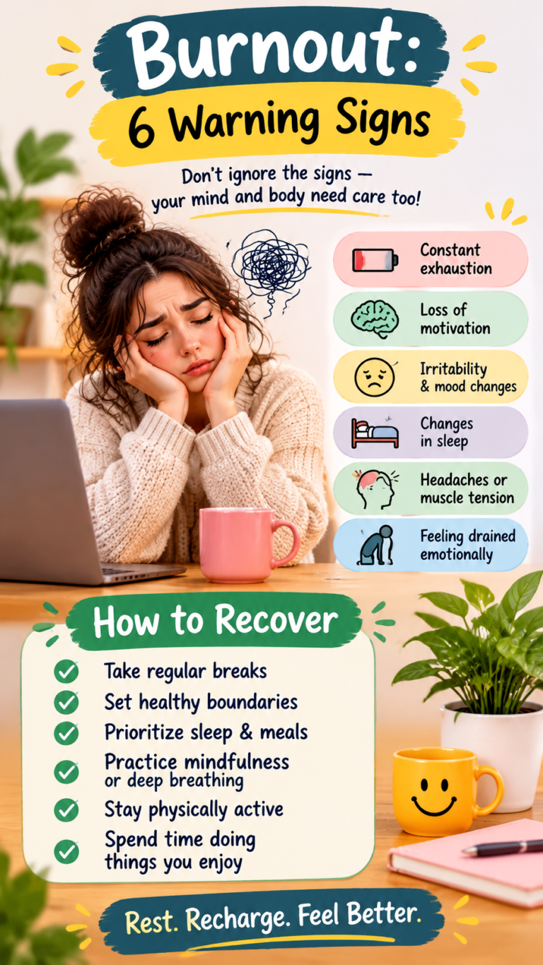 Burnout Warning Signs Why Rest Is Essential for Mental Health