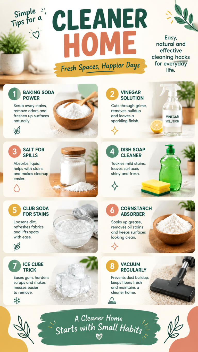 8 Easy Carpet Cleaning Hacks Using Natural Ingredients to Remove Stains and Odors