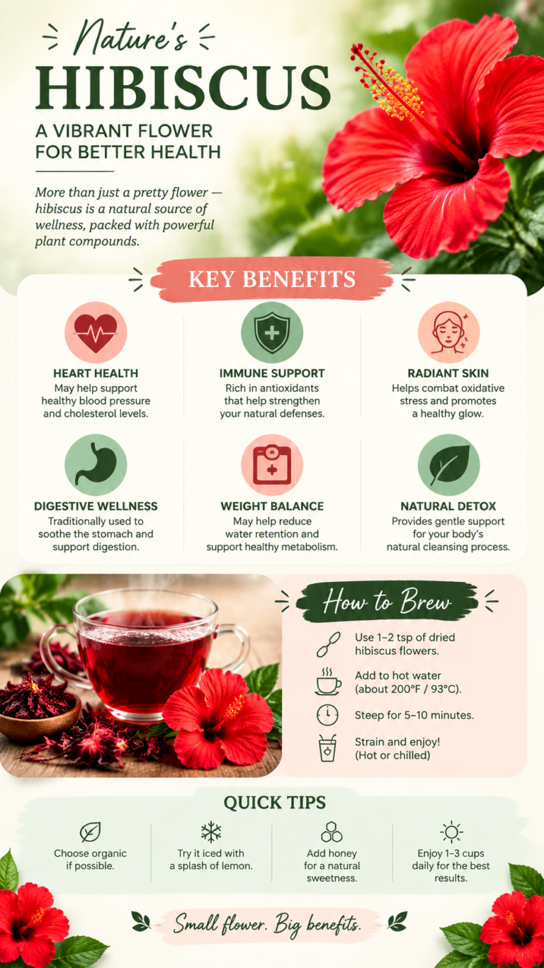 Hibiscus Benefits Tea, Health Uses  Natural Remedies
I can also create Pinterest keywords or a shorter SEO title.