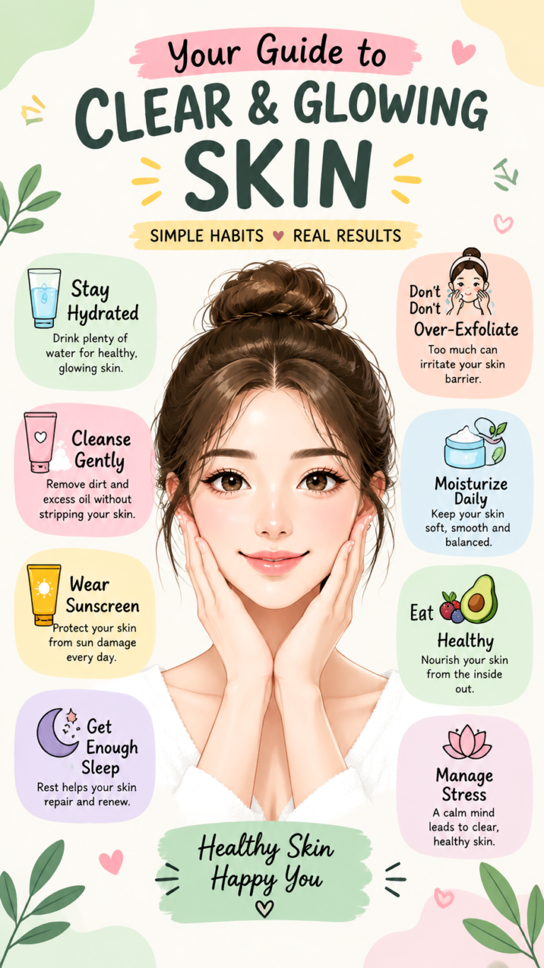 How to Get Clear Glass Skin Naturally 8 Skincare Dos and Donts for Glowing Skin