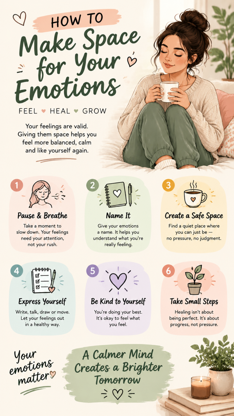 How to Make Space for Your Emotions 7 Self-Care Tips for Emotional Healing
