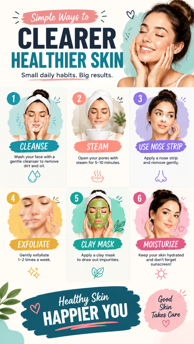 How to Remove Blackheads Naturally 6 Easy Steps for Clear, Smooth Skin