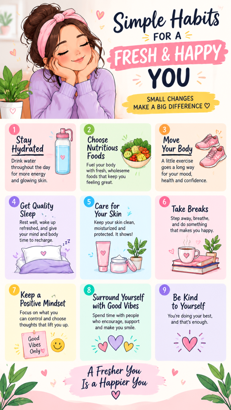 How to Feel Fresh and Smell Good All Day Daily Hygiene and Self-Care Tips