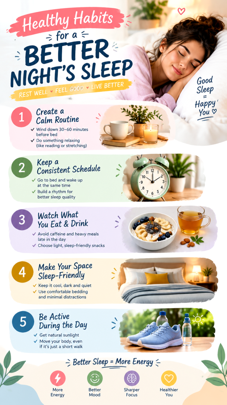 5 Night Habits to Burn Belly Fat While Sleeping and Wake Up Healthier