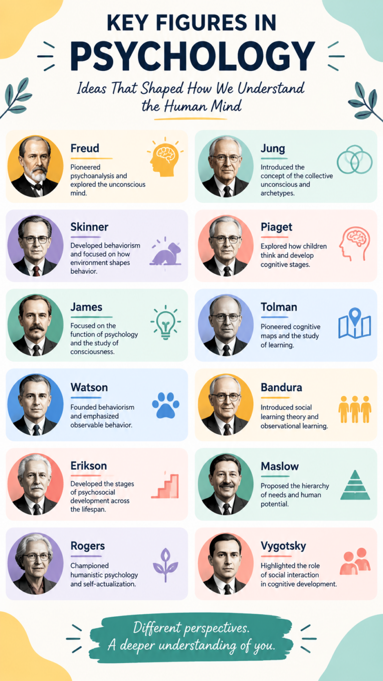 Important Psychologists and Their Contributions Key Figures in Psychology History
