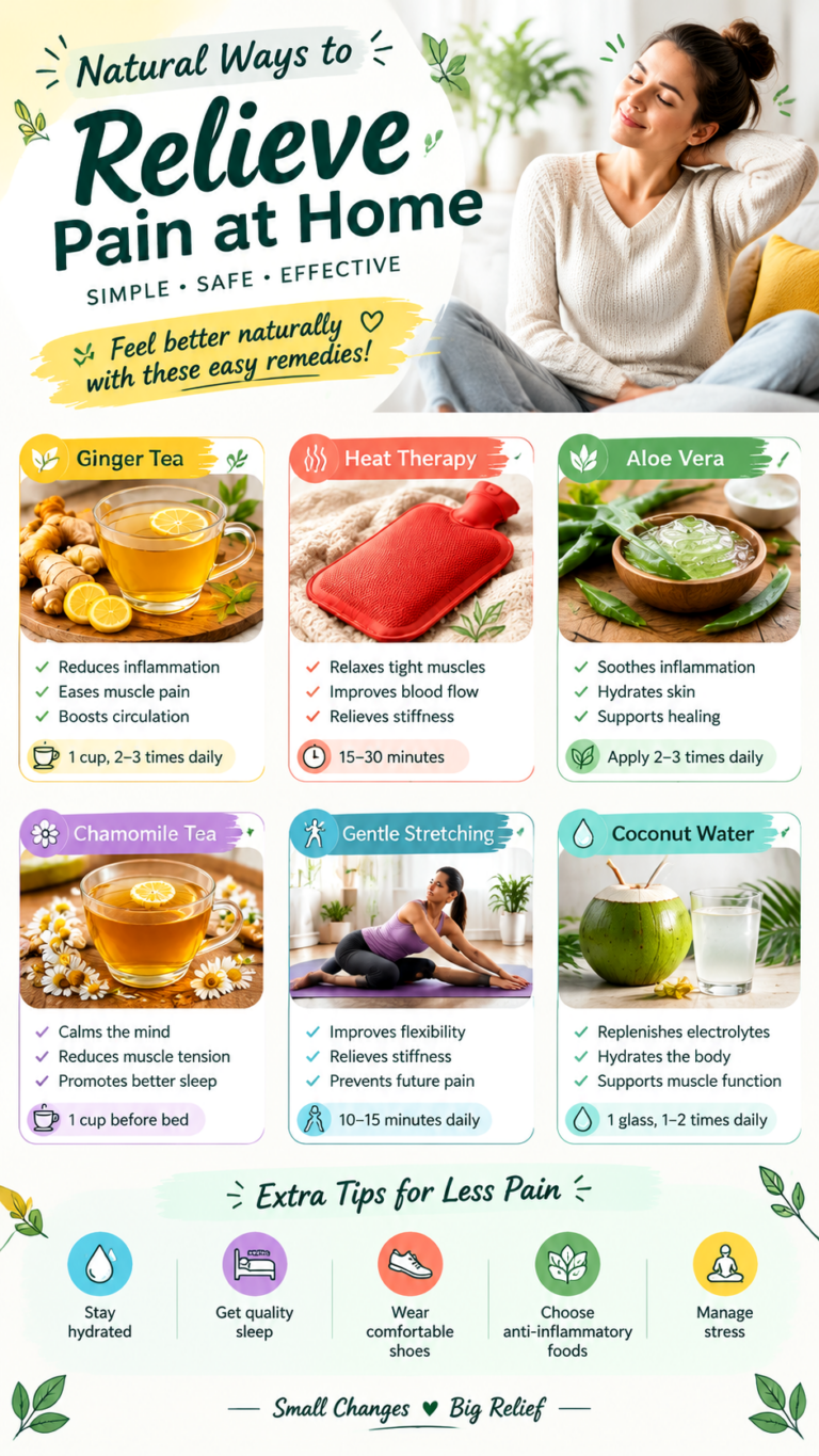 Period Pain Relief 6 Natural Home Remedies to Ease Menstrual Cramps