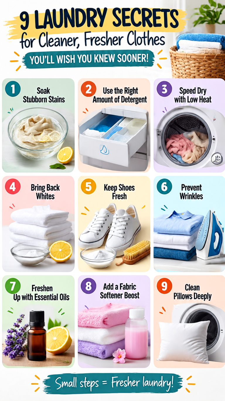 9 Laundry Secrets That Will Transform Your Clothes and Cleaning Routine