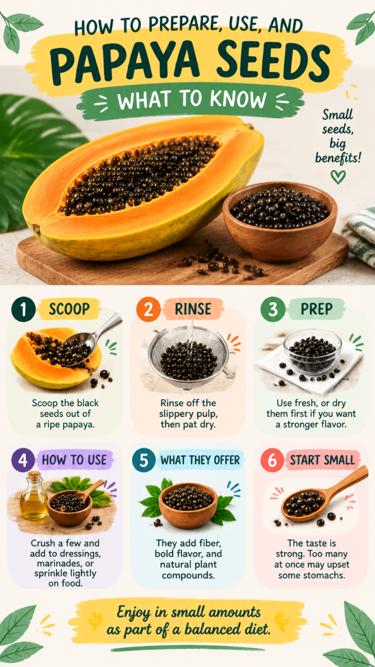 Papaya Seeds How to Prepare, Use, Benefits, and Tips for Beginners